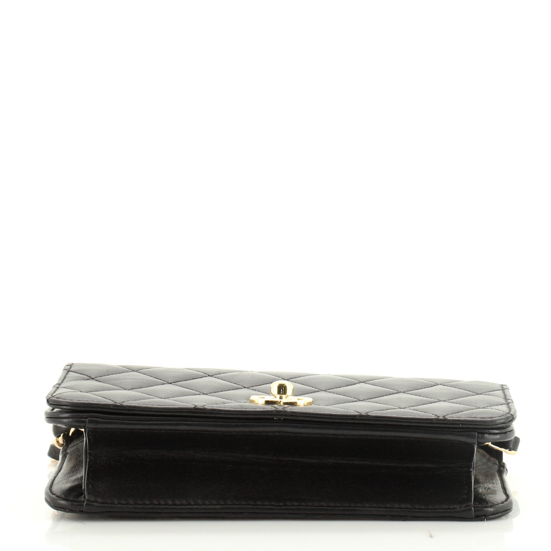 Vintage Full Flap Bag Quilted Lambskin Mini