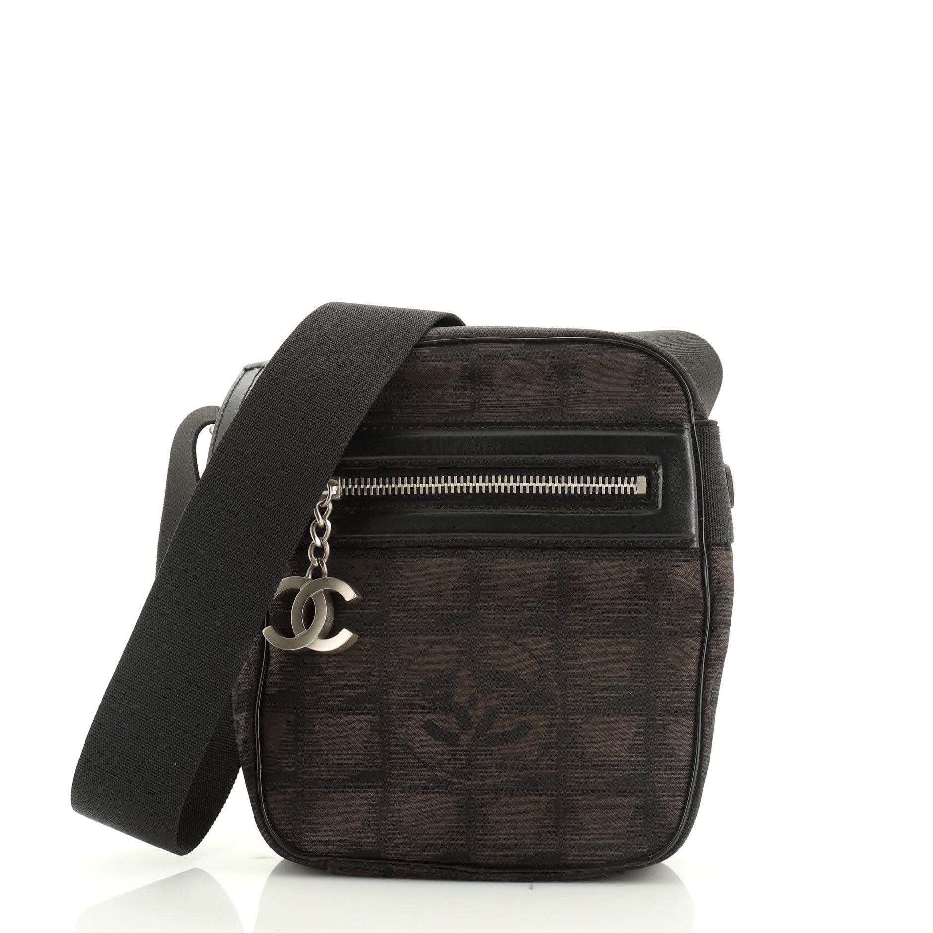 Travel Line Crossbody Bag Nylon Mini