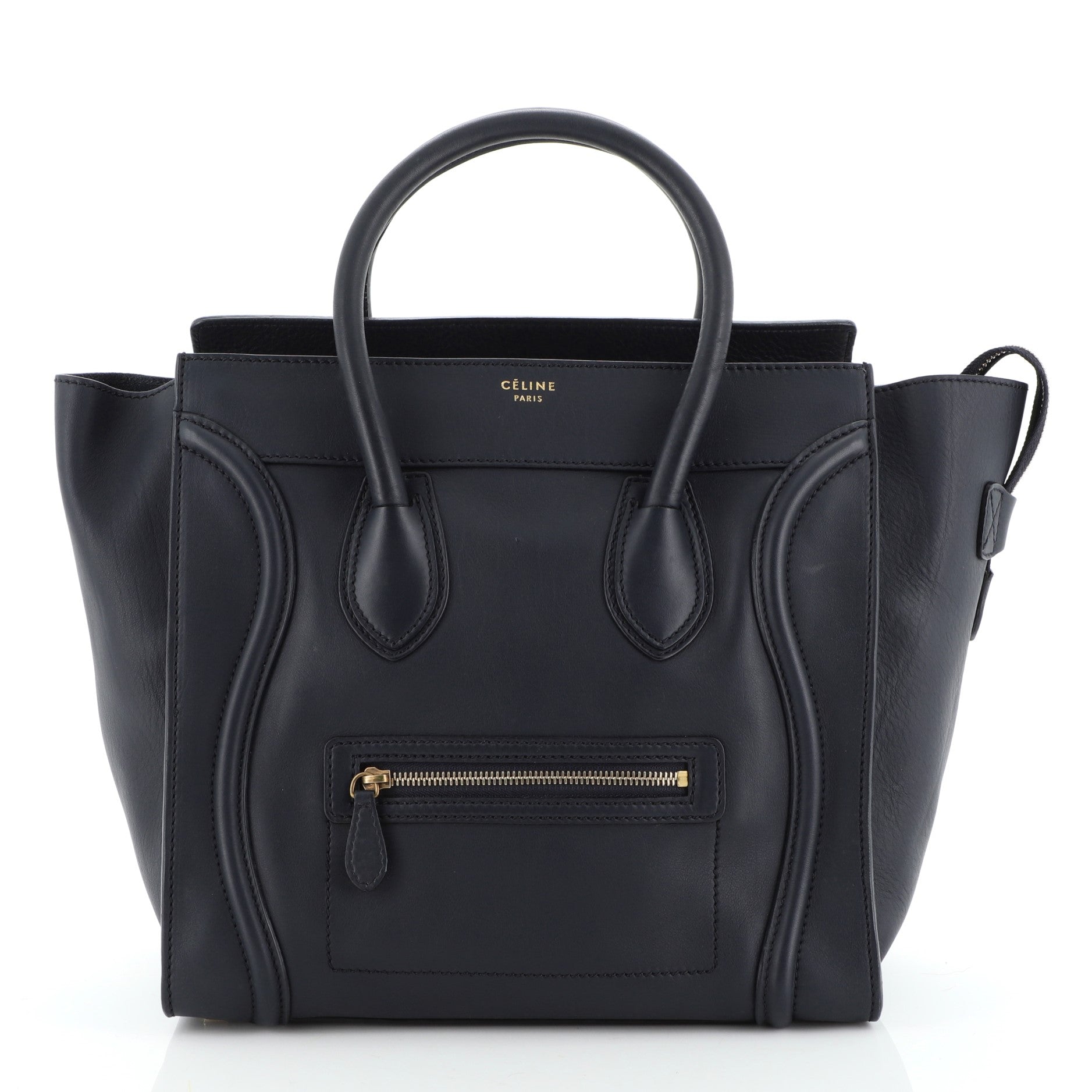 Luggage Bag Smooth Leather Mini