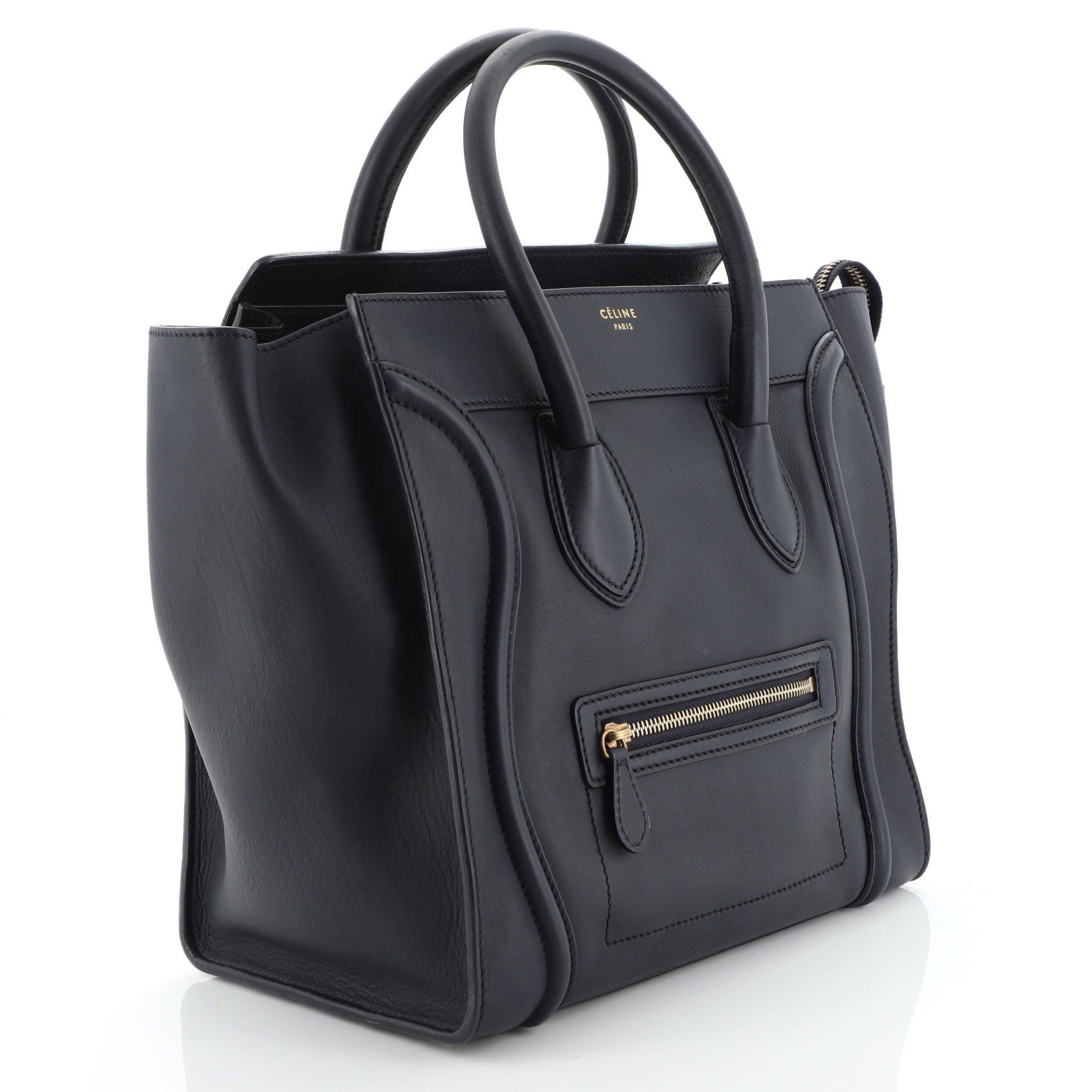Luggage Bag Smooth Leather Mini
