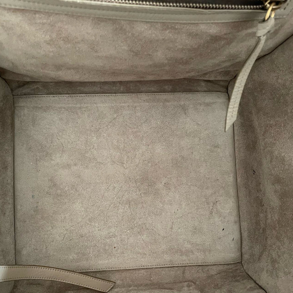 Celine Gray Luggage Tote Bag