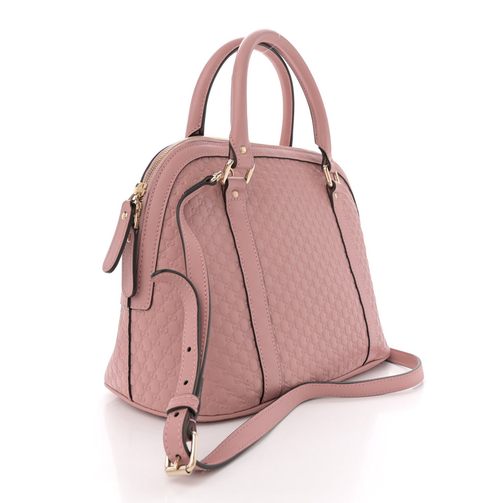 Microguccissima Medium Dome Bag Soft Pink