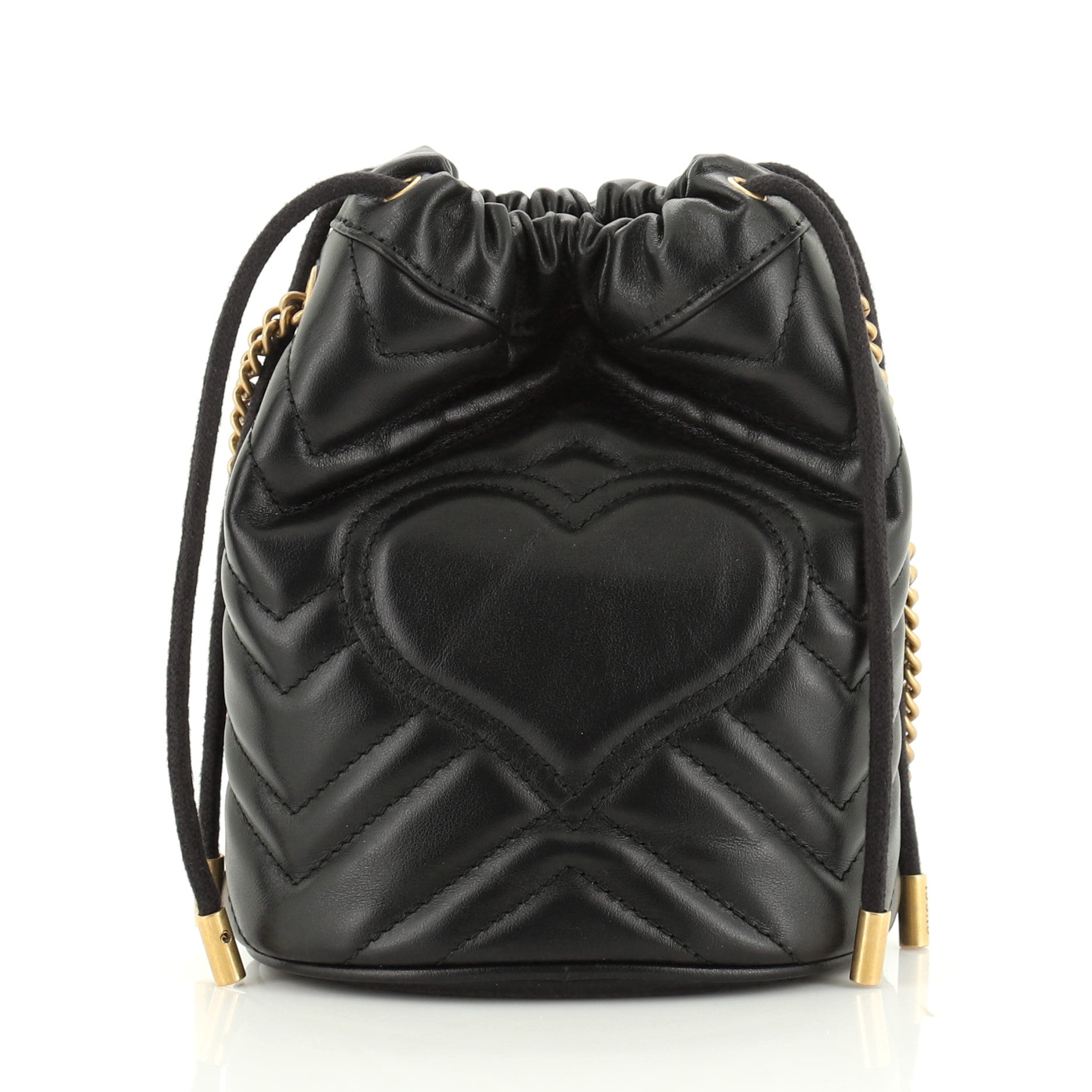 GG Marmont Bucket Bag Matelasse Leather Mini