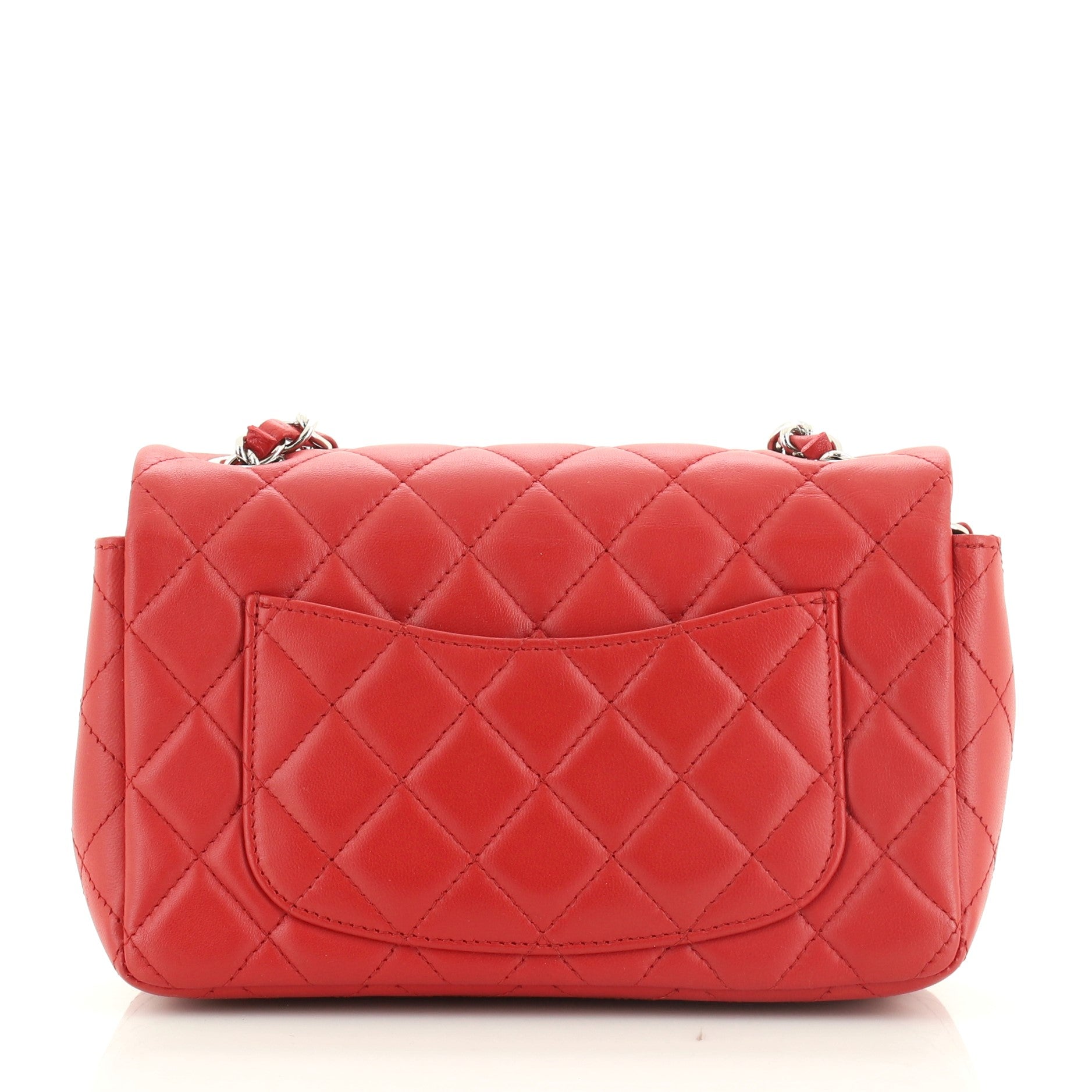 Classic Single Flap Bag Quilted Lambskin Mini