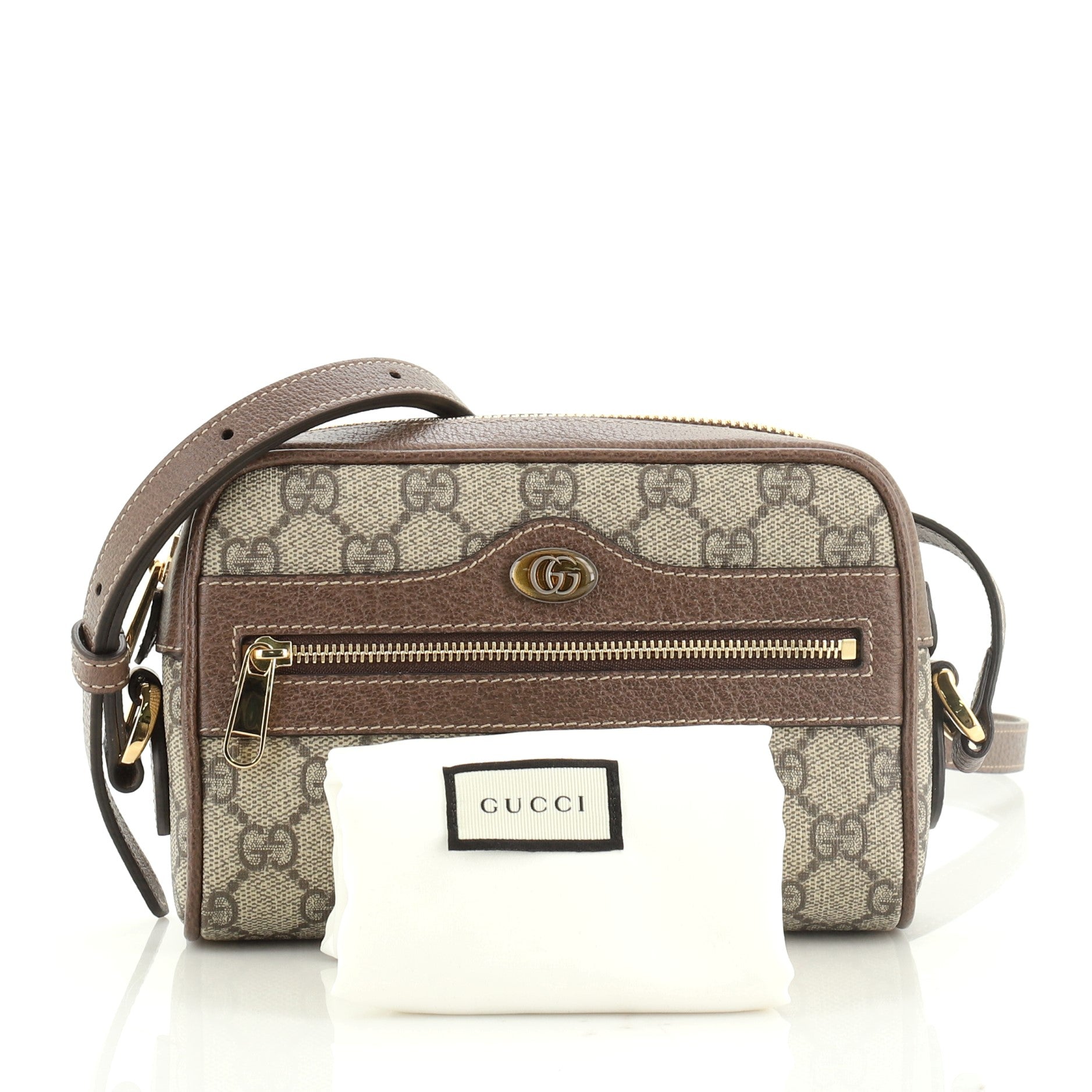 Ophidia Shoulder Bag GG Coated Canvas Mini