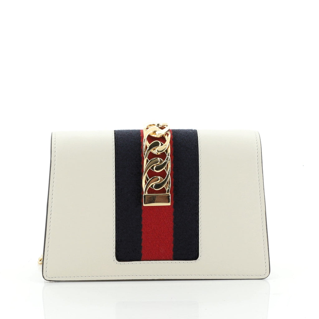 Sylvie Chain Shoulder Bag Leather Super Mini