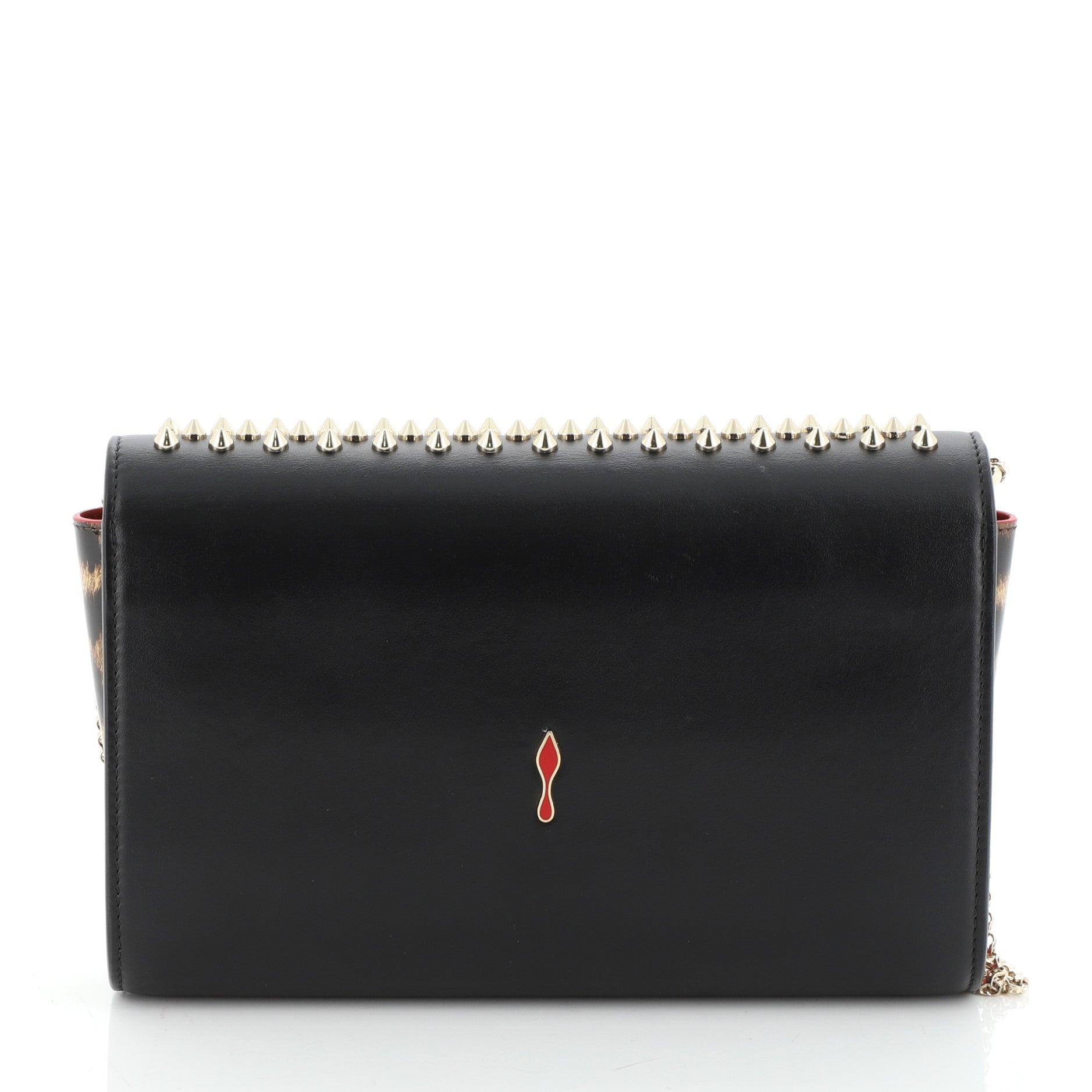 Paloma Clutch Spiked Leather
