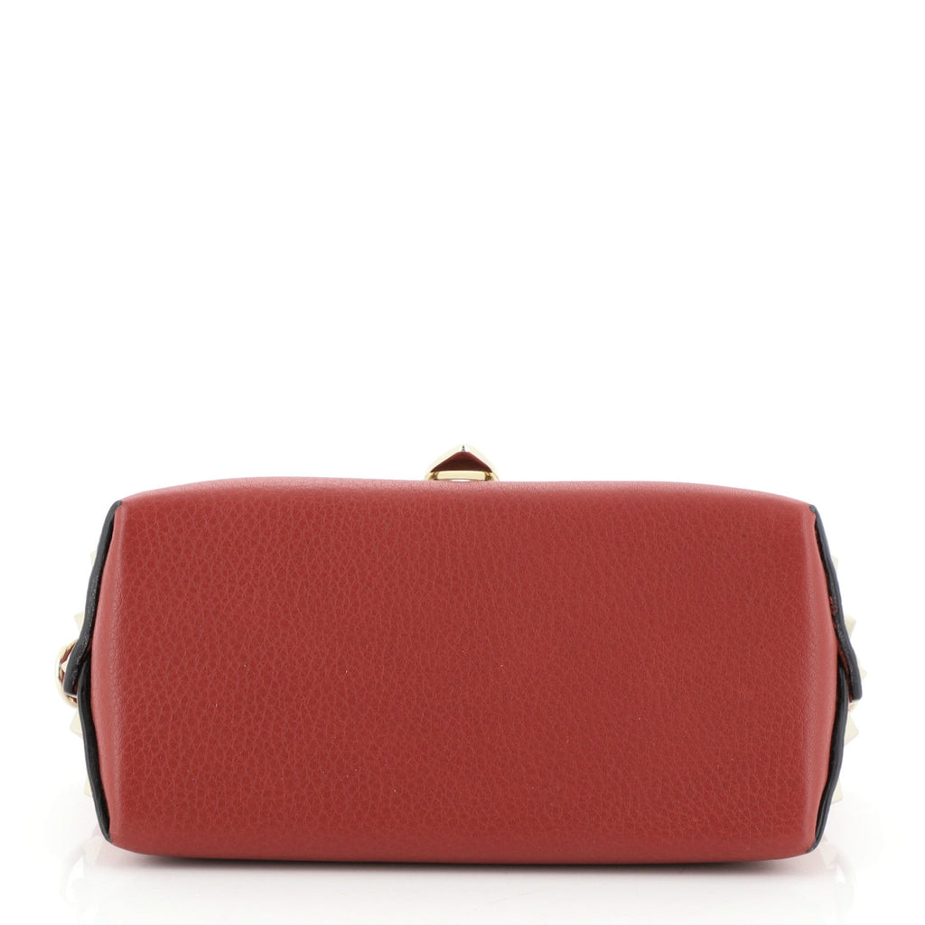 Rockstud Flip Lock Flap Bag Leather Mini