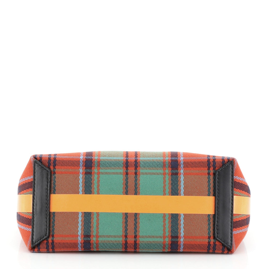Wristlet Clutch Tartan Cotton