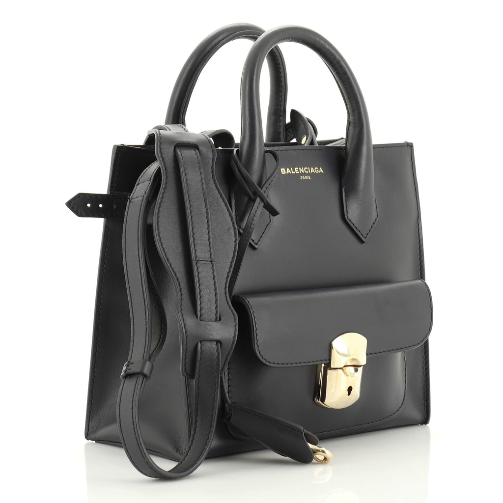 Padlock All Afternoon Tote Leather Mini