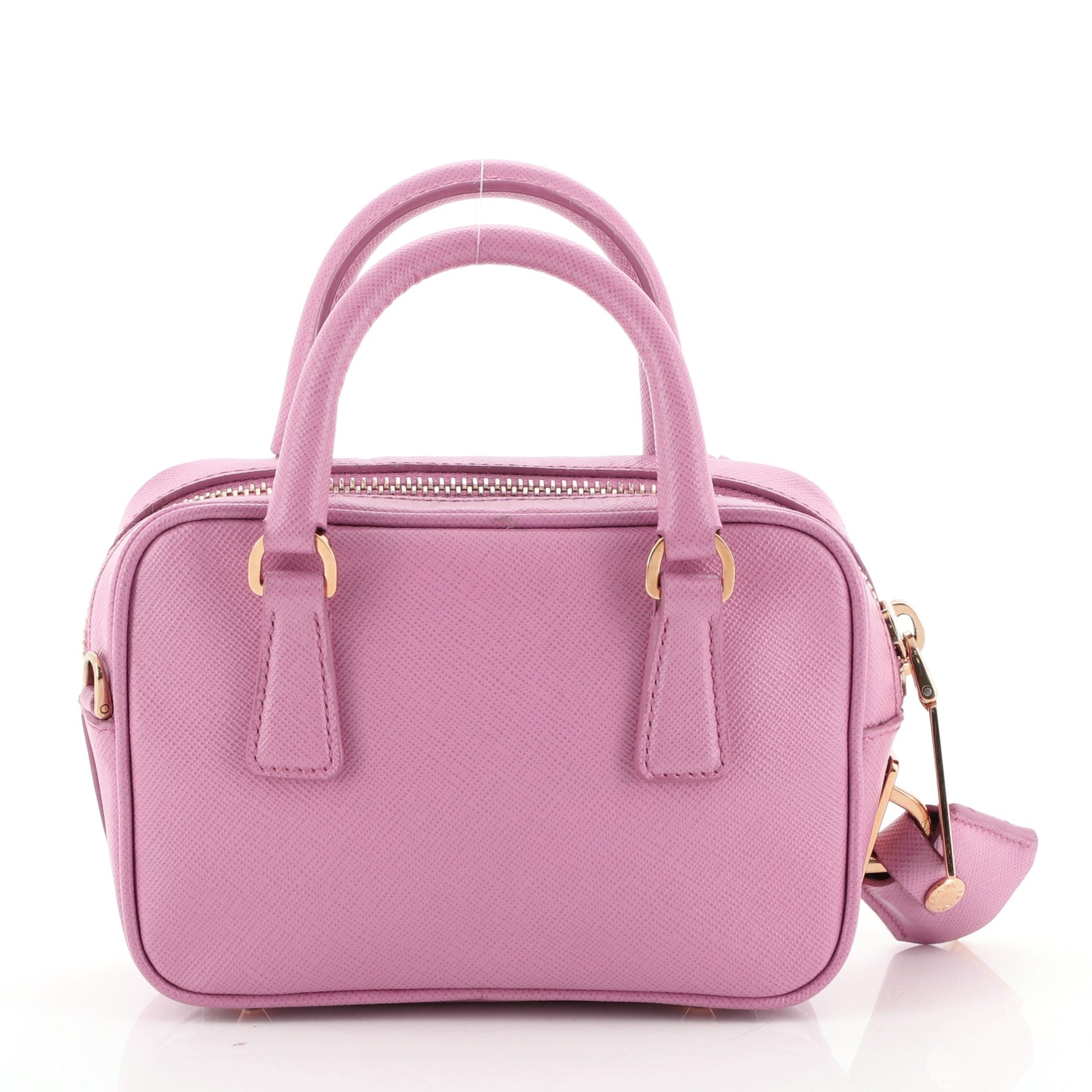 Bauletto Bag Saffiano Leather Mini