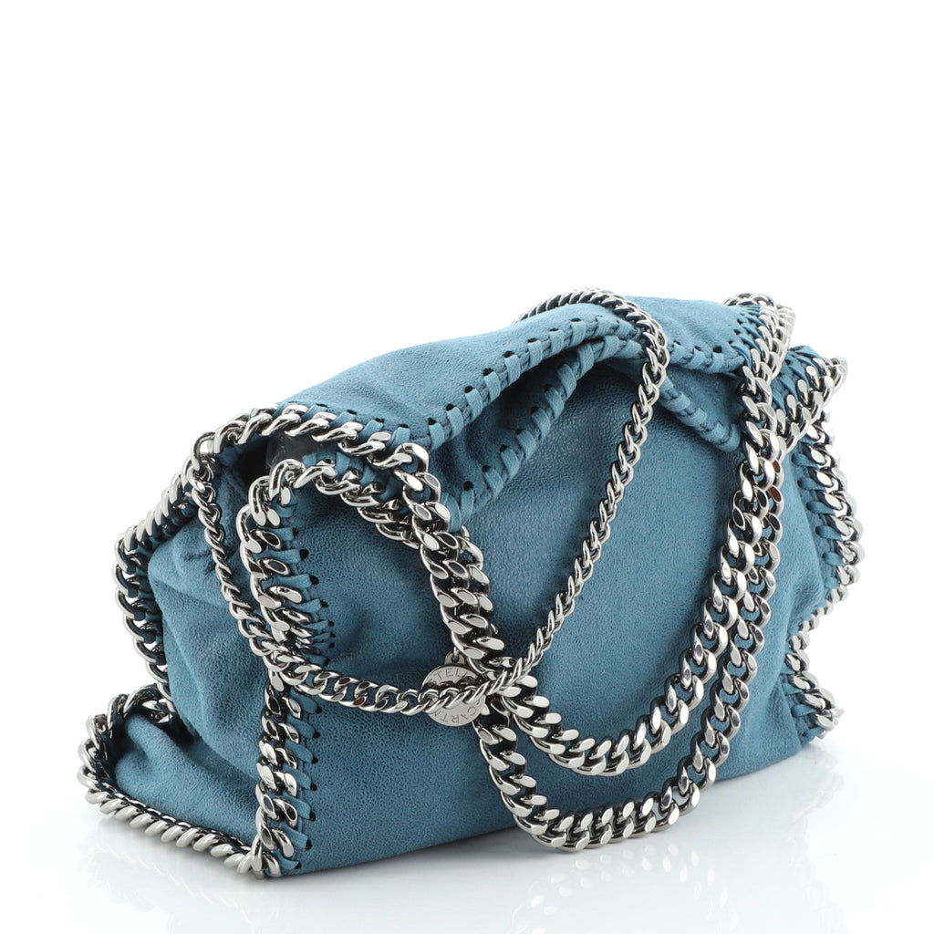 Falabella Fold Over Crossbody Bag Shaggy Deer Mini