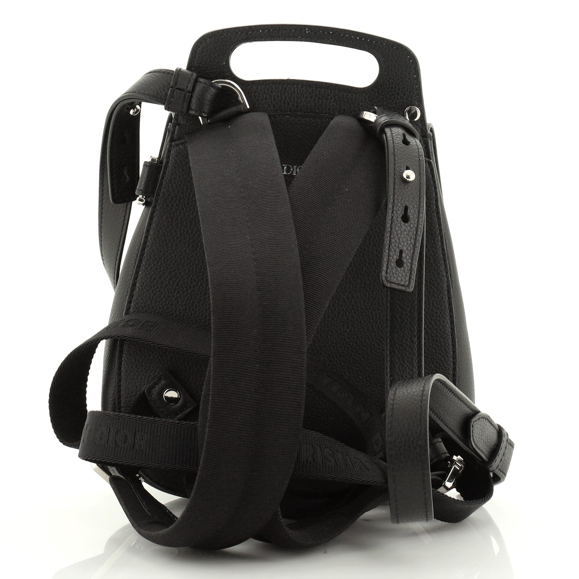 Saddle Backpack Leather Mini