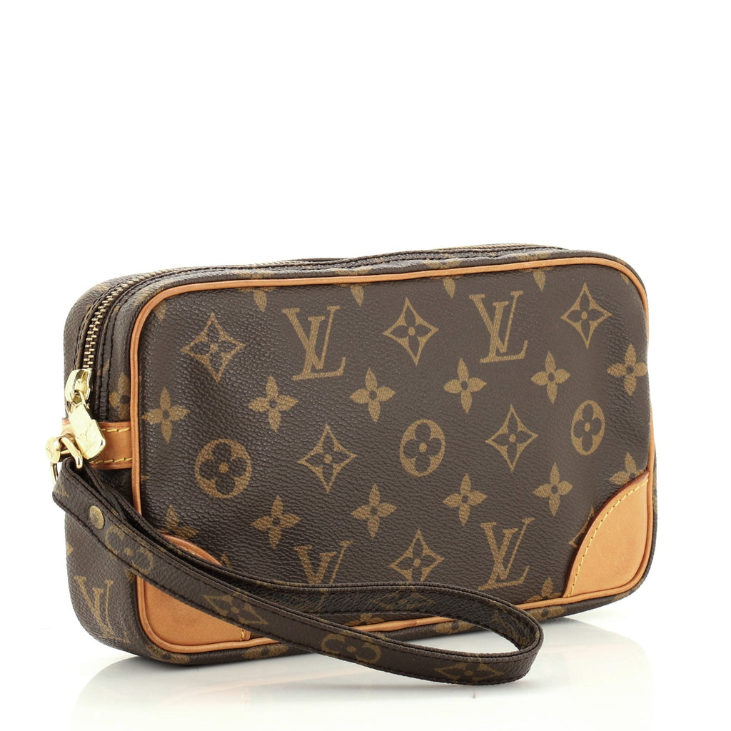 Marly Dragonne Clutch Monogram Canvas GM