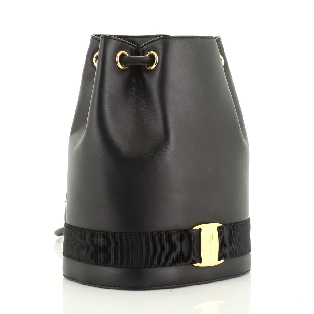 Vara Bucket Backpack Leather Mini
