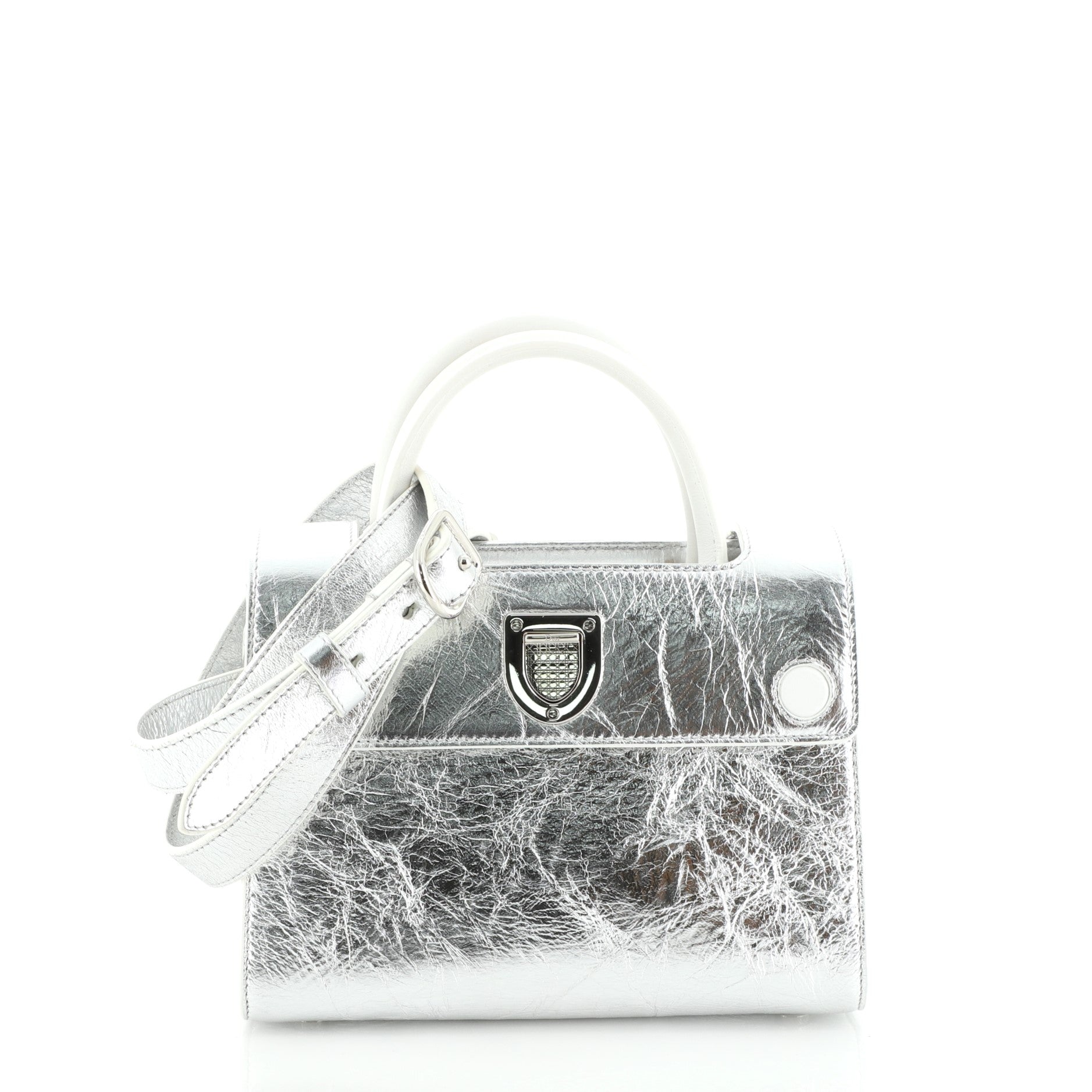 Diorever Handbag Leather Mini