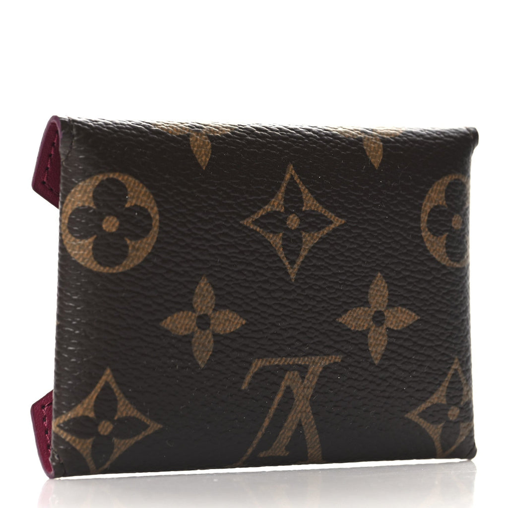 Monogram Small Kirigami Pochette Insert Fuchsia