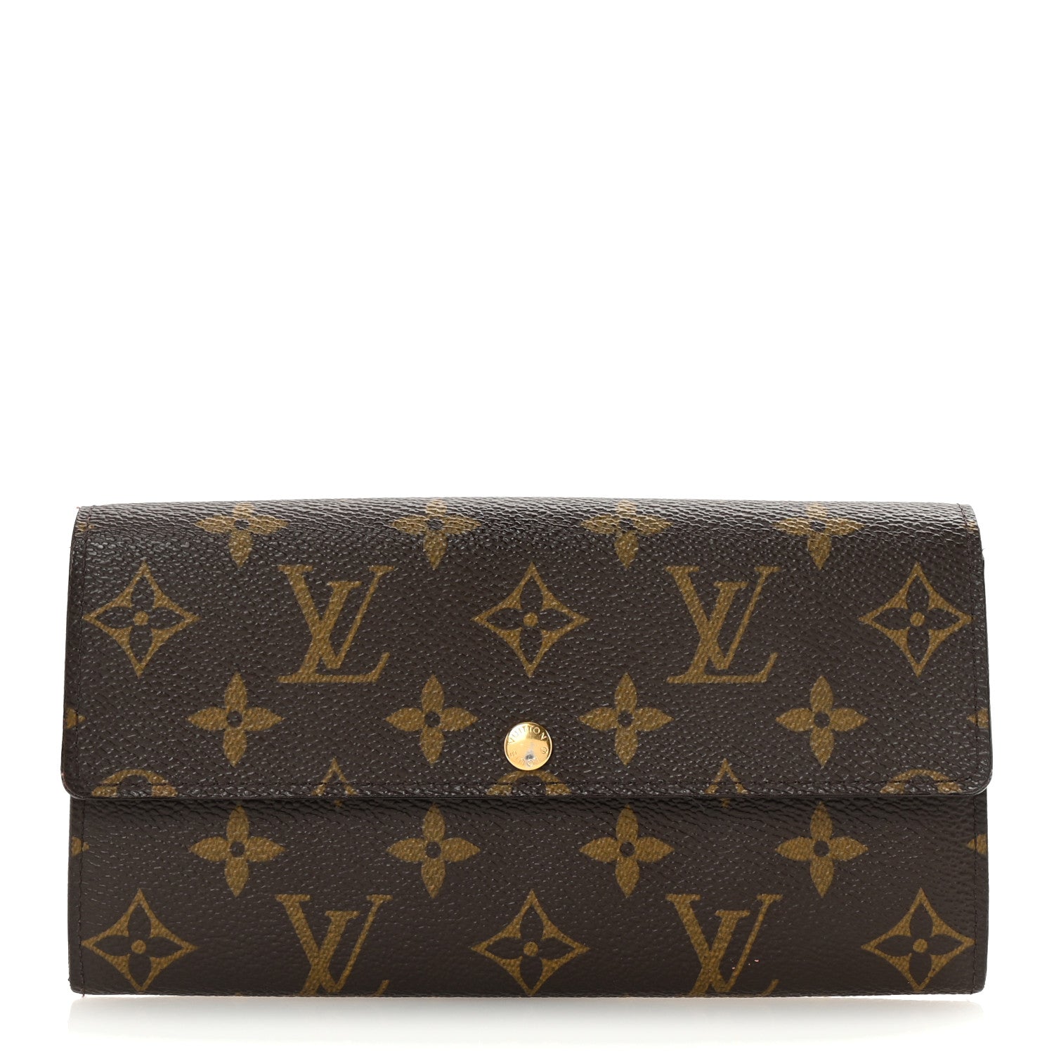 Monogram Fleuri Sarah Wallet Rose