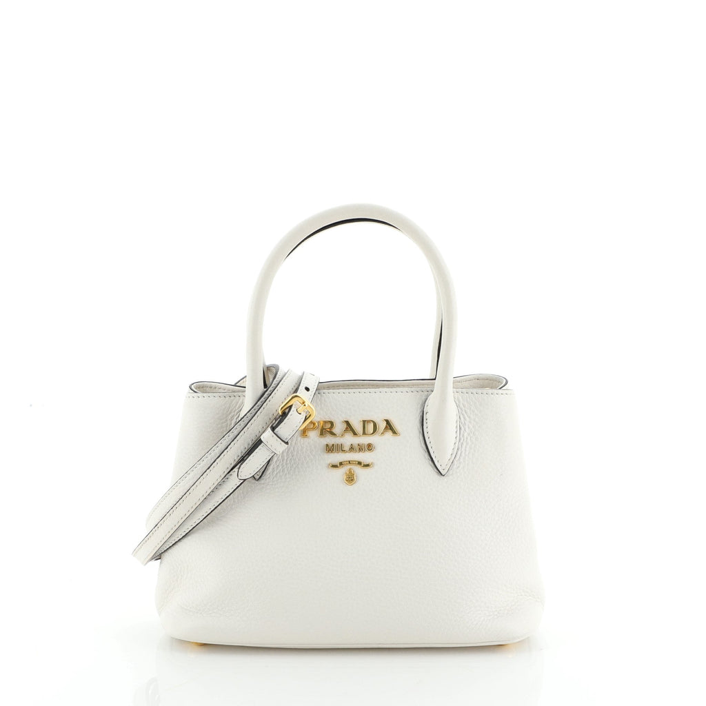 Dual Strap Convertible Open Tote Vitello Daino Mini