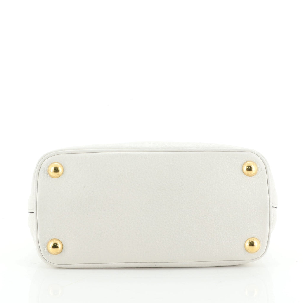 Dual Strap Convertible Open Tote Vitello Daino Mini