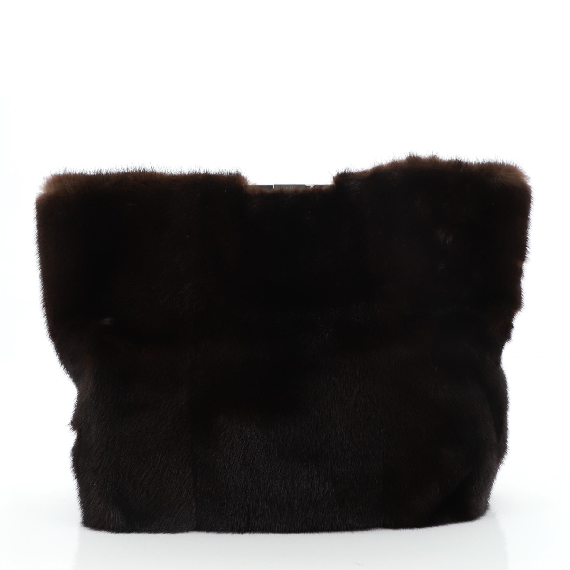 Fold Over Clutch Mink