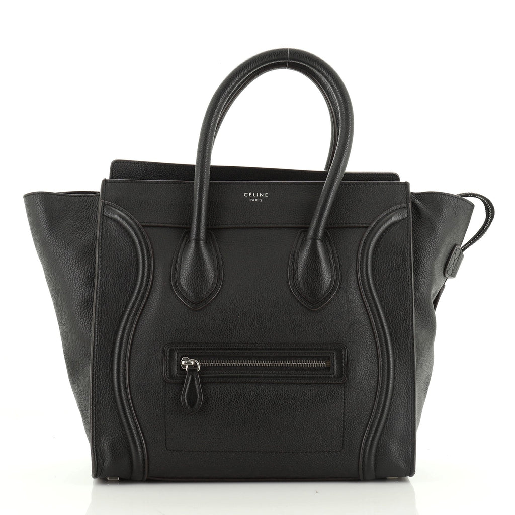 Luggage Bag Grainy Leather Mini