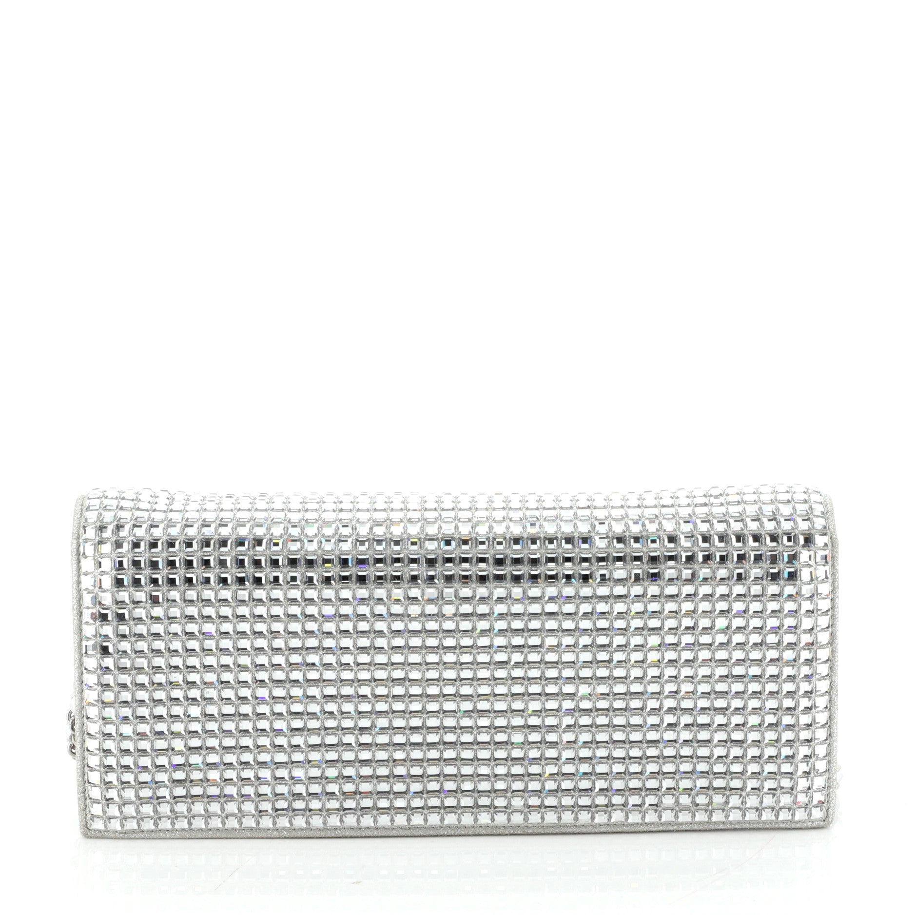 Paris-Dubai CC Chain Clutch Crystal