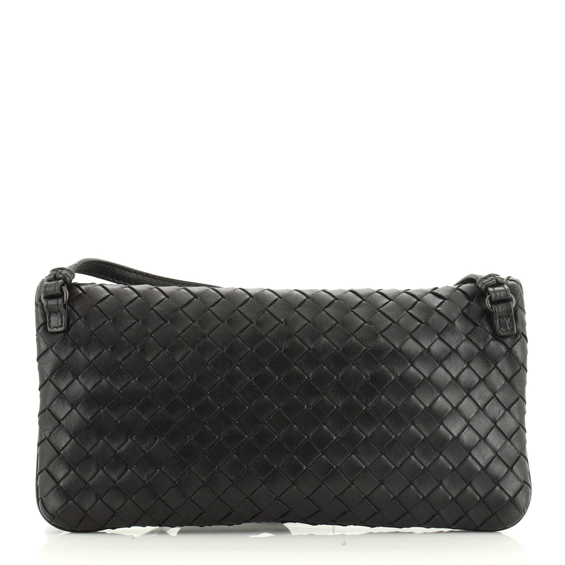 Turnlock Crossbody Bag Intrecciato Nappa Mini