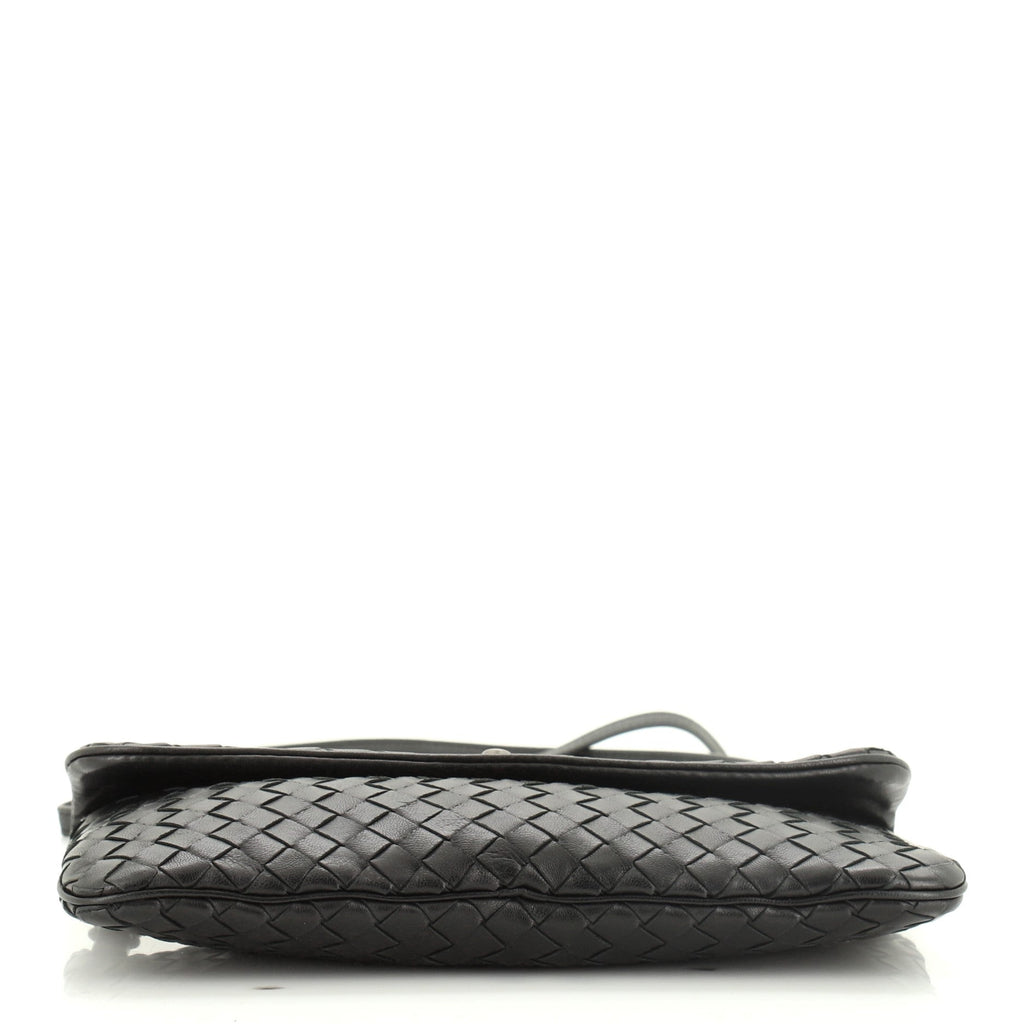 Turnlock Crossbody Bag Intrecciato Nappa Mini
