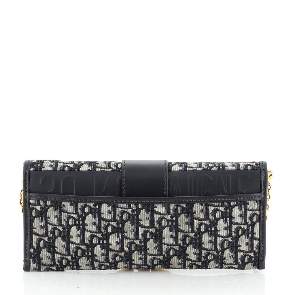 30 Montaigne Clutch Oblique Canvas