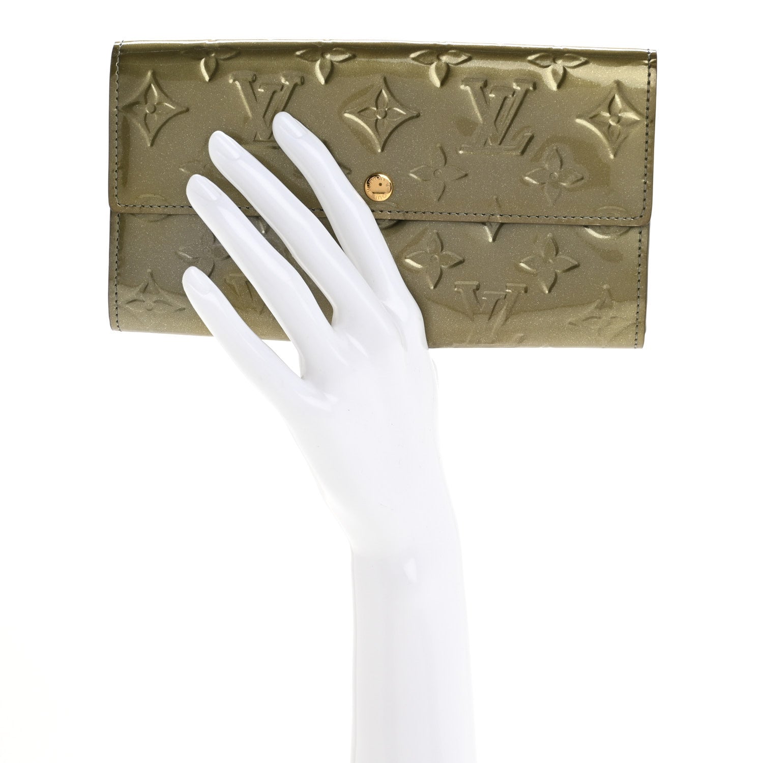 Vernis Sarah Wallet Gris Art Deco