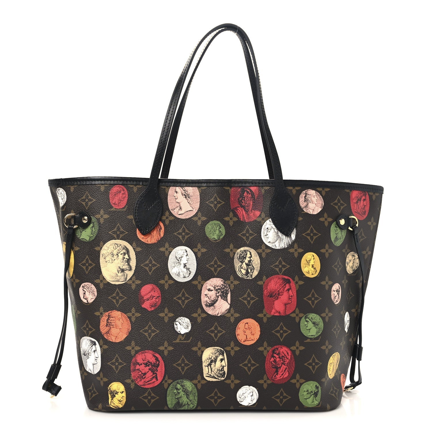 X Fornasetti Monogram Cameo Neverfull MM