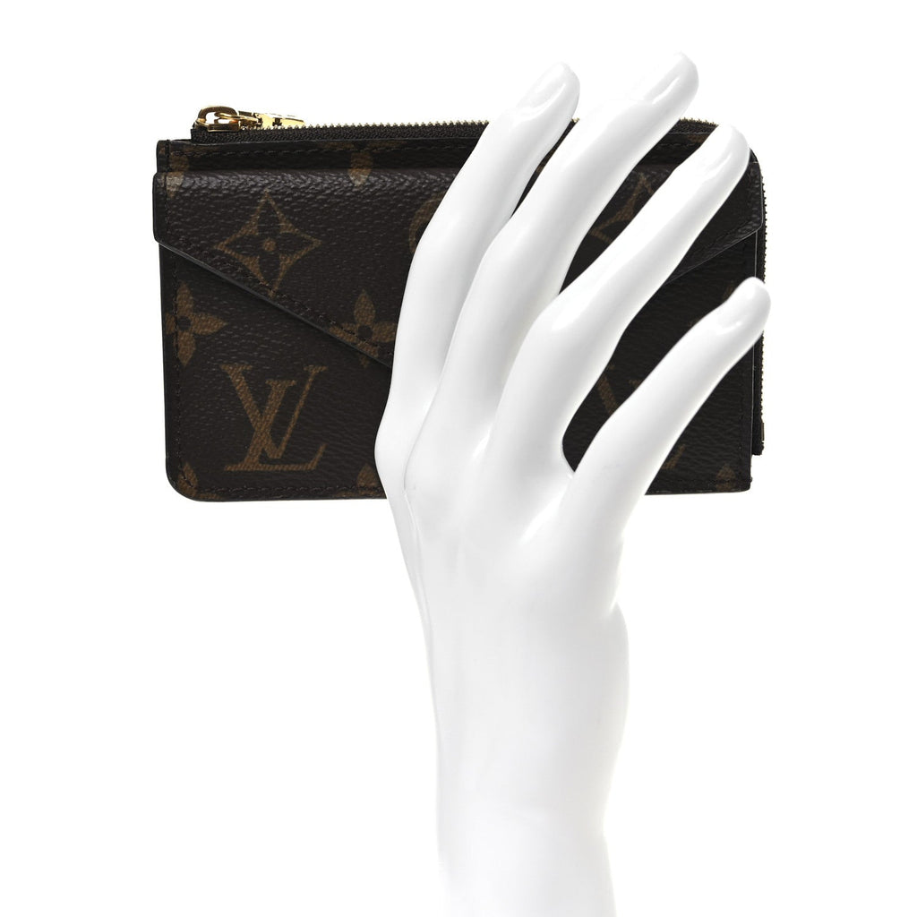 Monogram Recto Verso  Holder Black