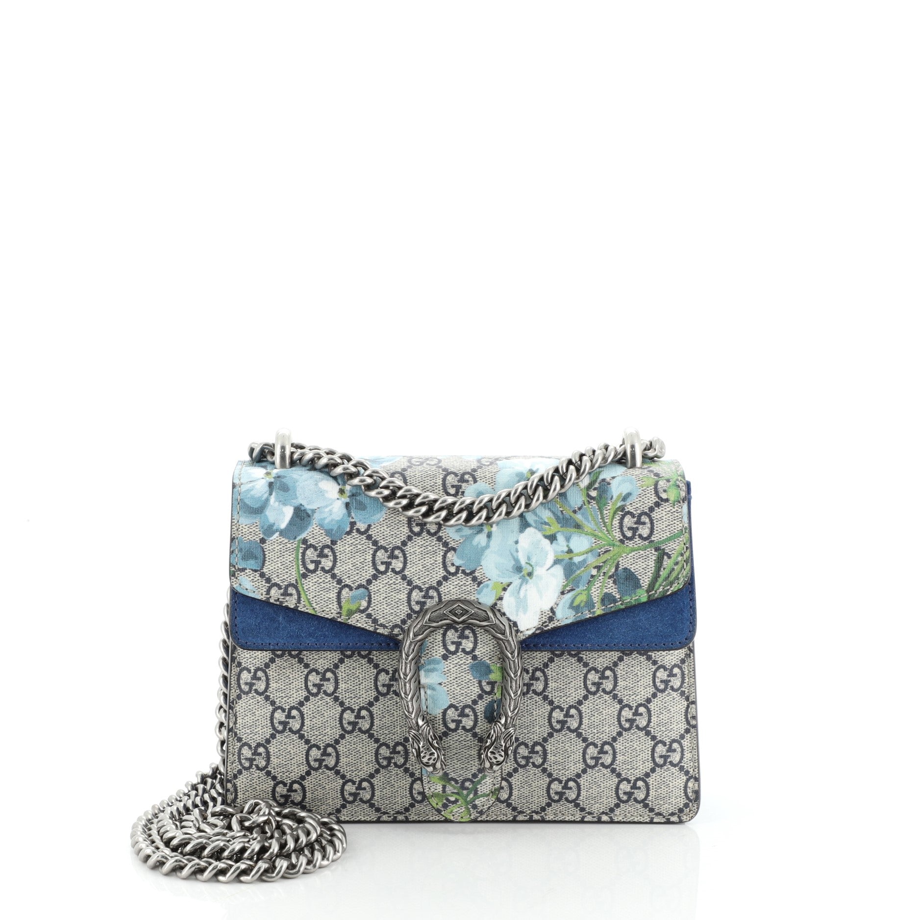 Dionysus Bag Blooms Print GG Coated Canvas Mini