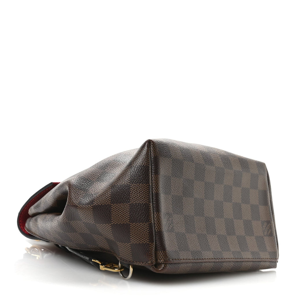 Damier Ebene Clapton Backpack Scarlet