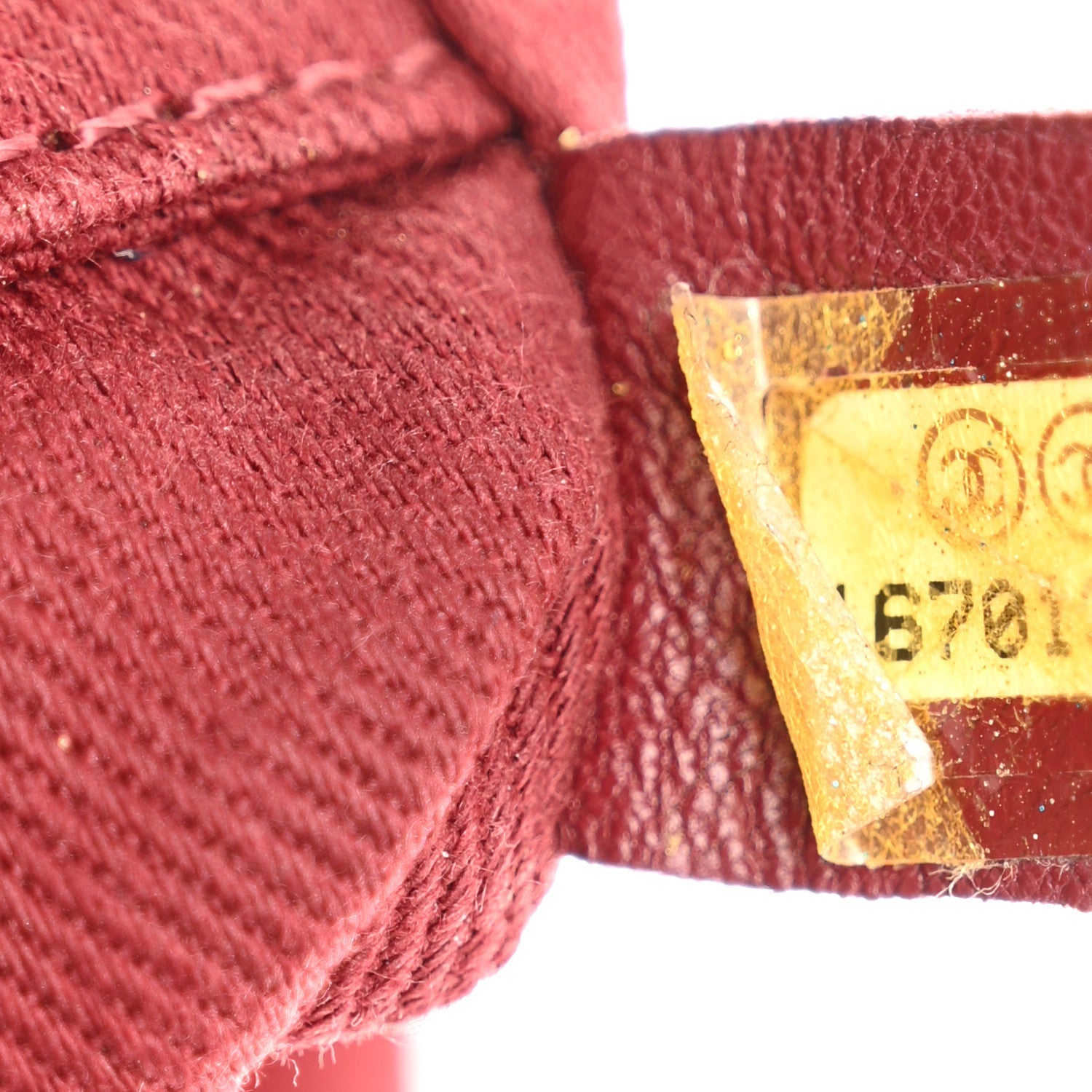 Canvas Mini Deauville Tote Red