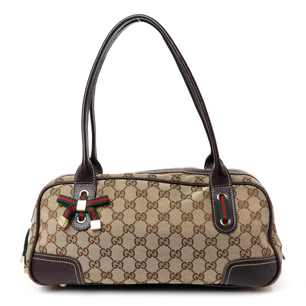 Monogram Small Princy Satchel Dark Brown