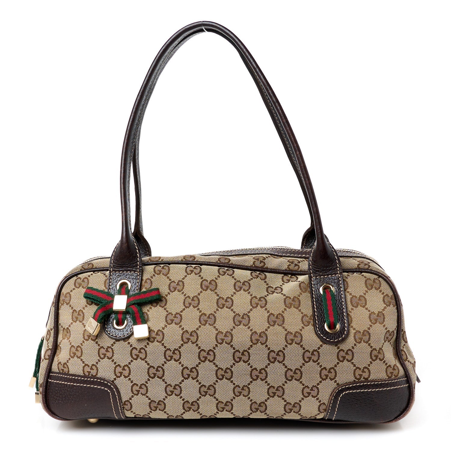 Monogram Small Princy Satchel Dark Brown