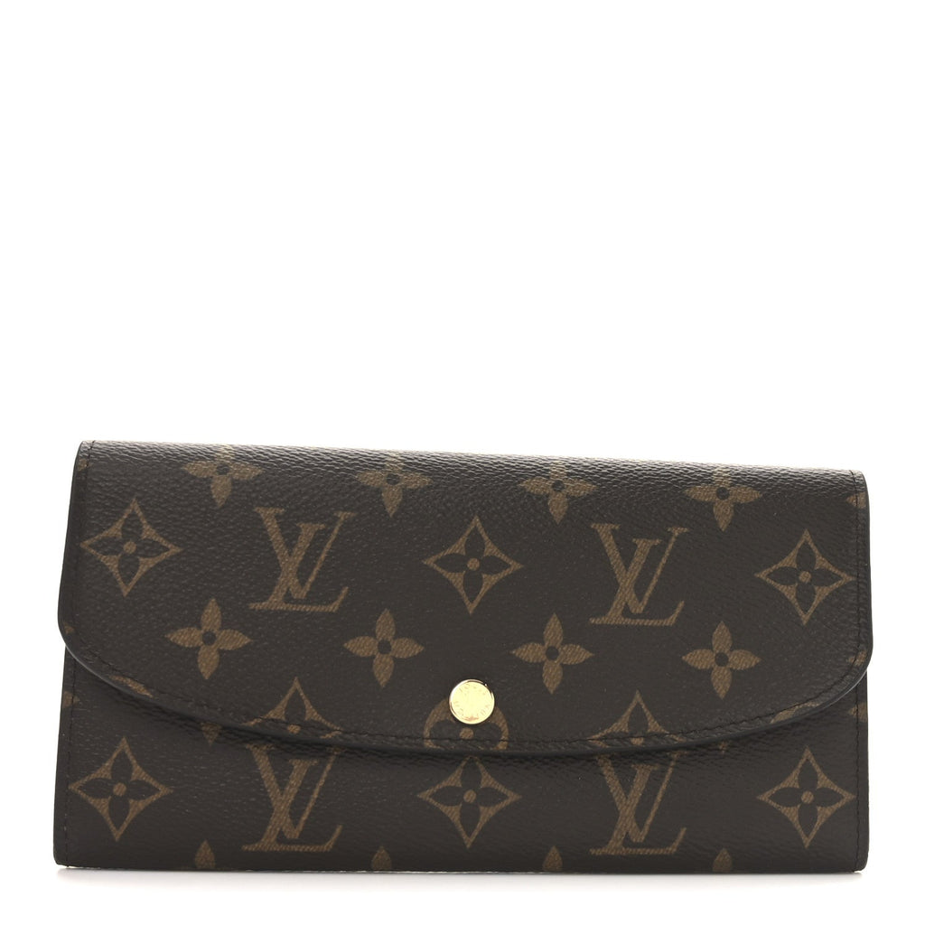 Monogram Emilie Wallet Rose Ballerine