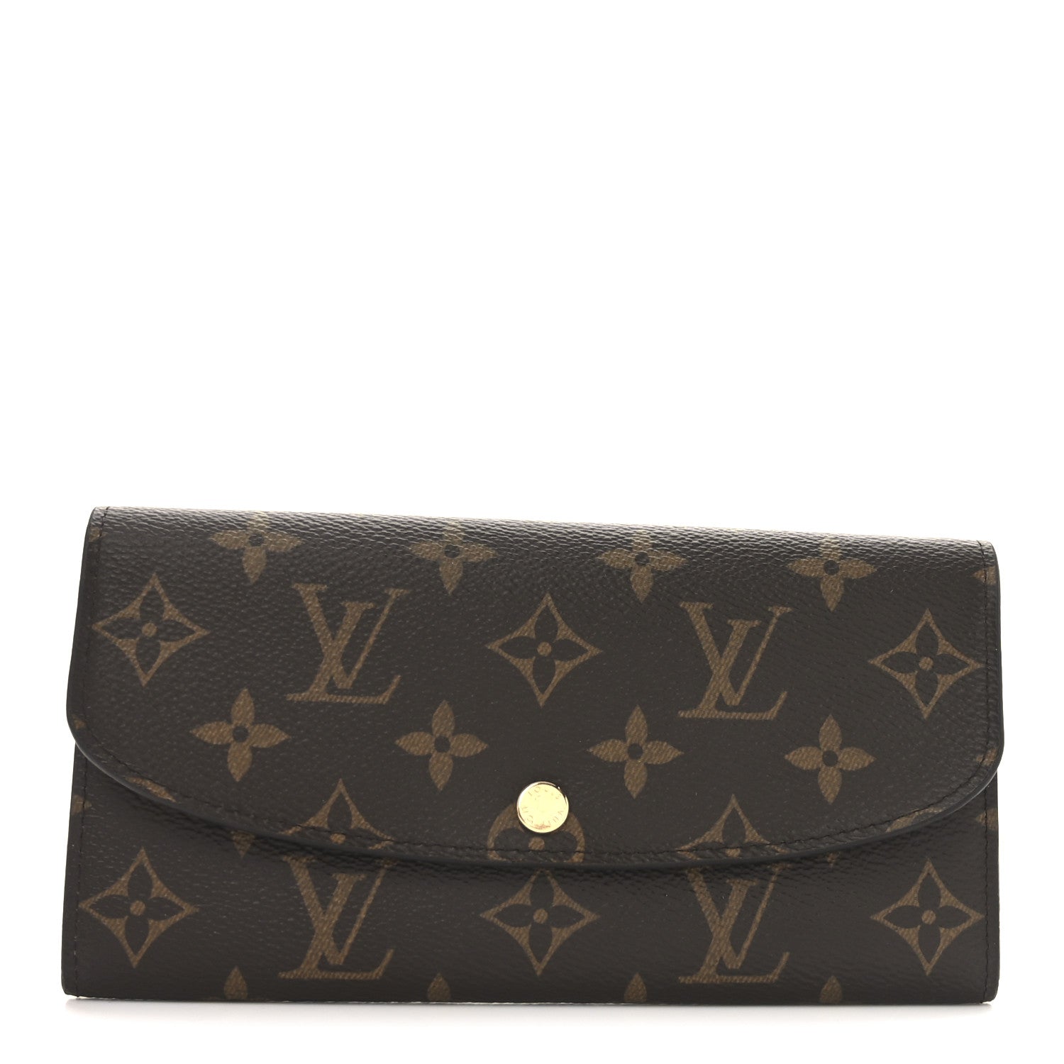 Monogram Emilie Wallet Rose Ballerine