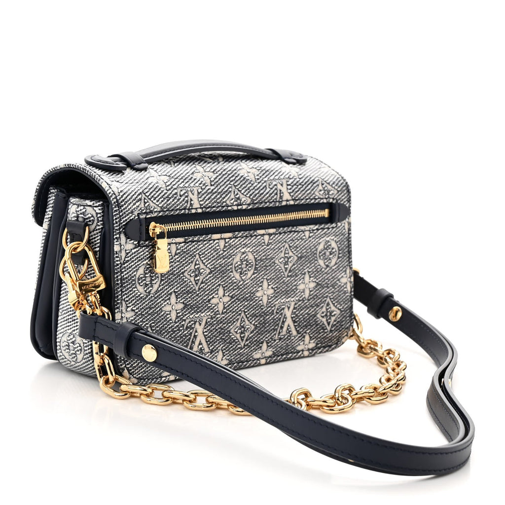 Monoglam Pochette Metis East West Blue