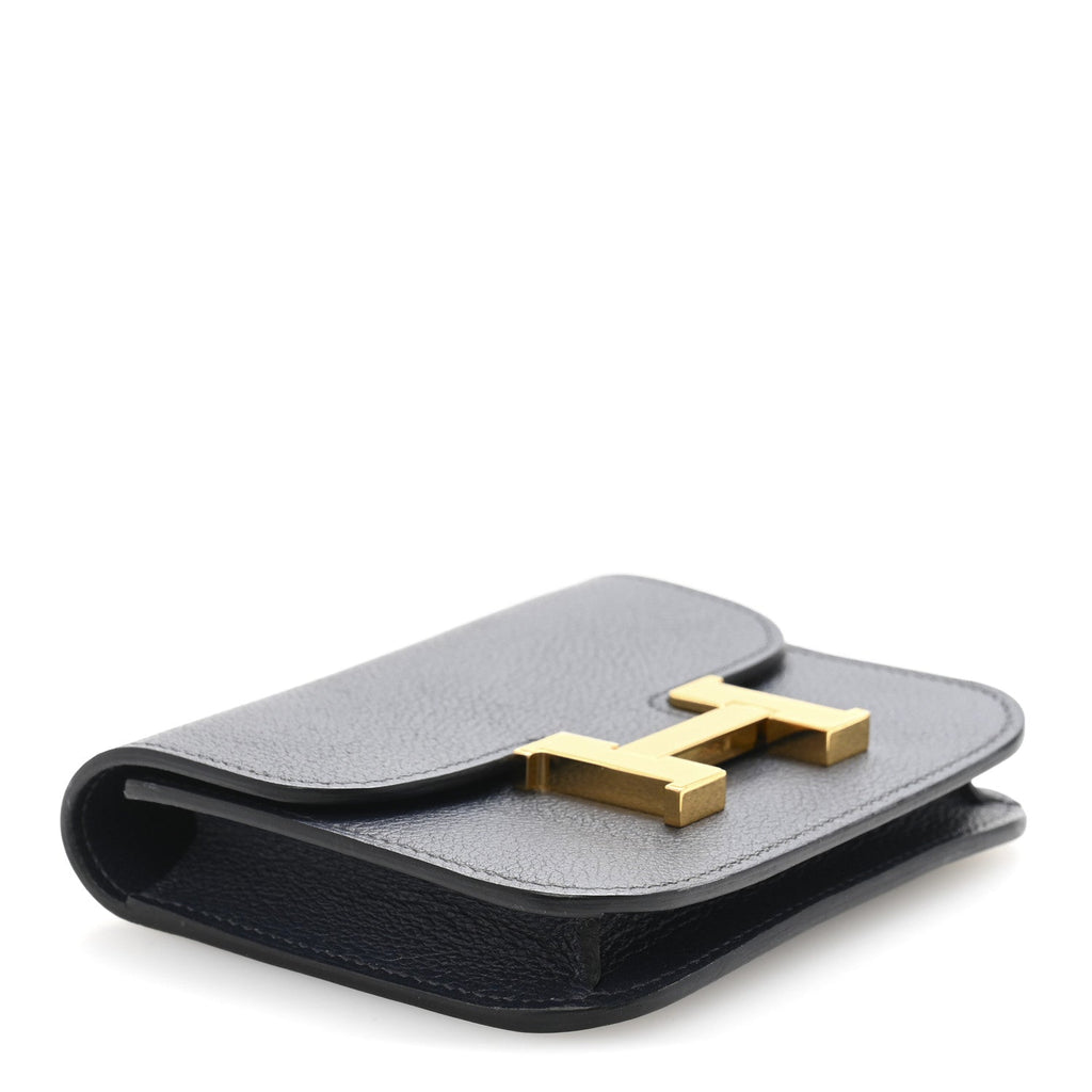 Evercolor Constance Slim Wallet Bleu Nuit