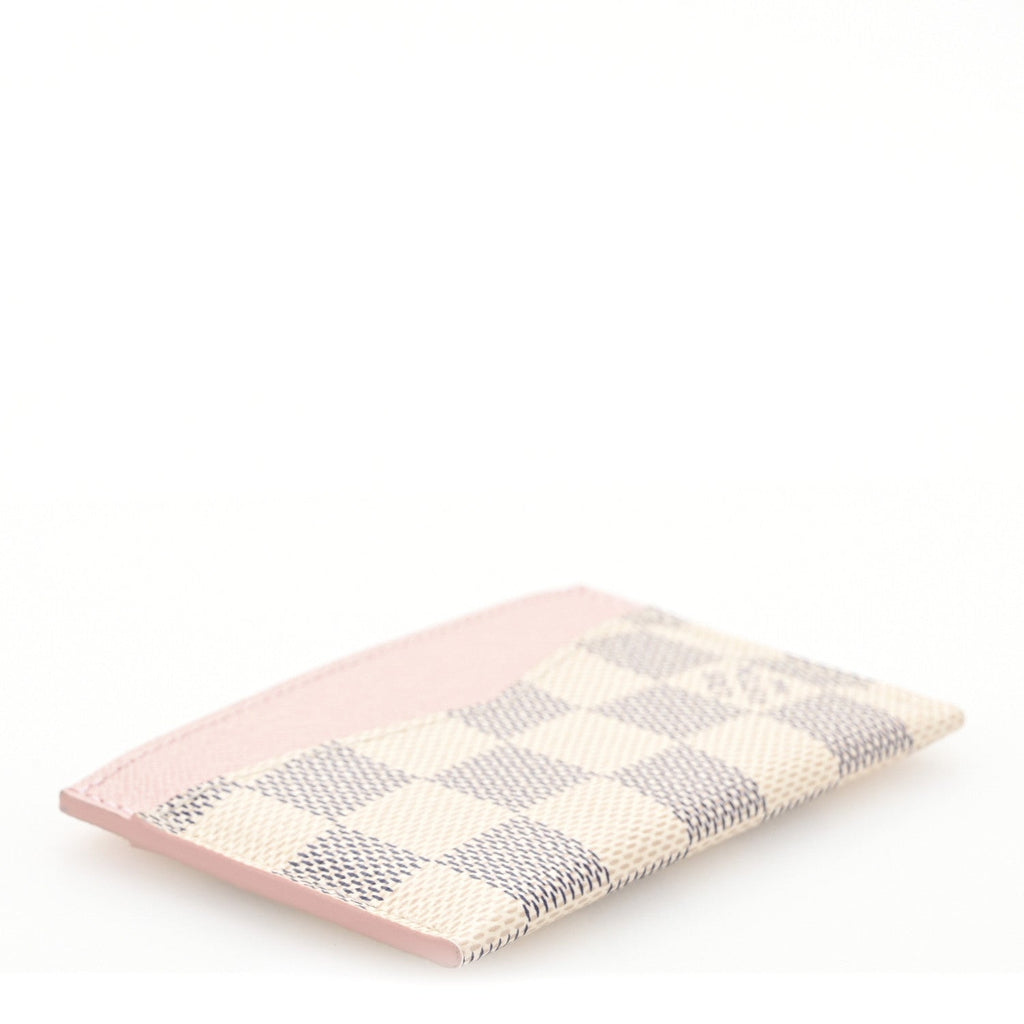 Damier Azur Daily  Holder Rose Ballerine