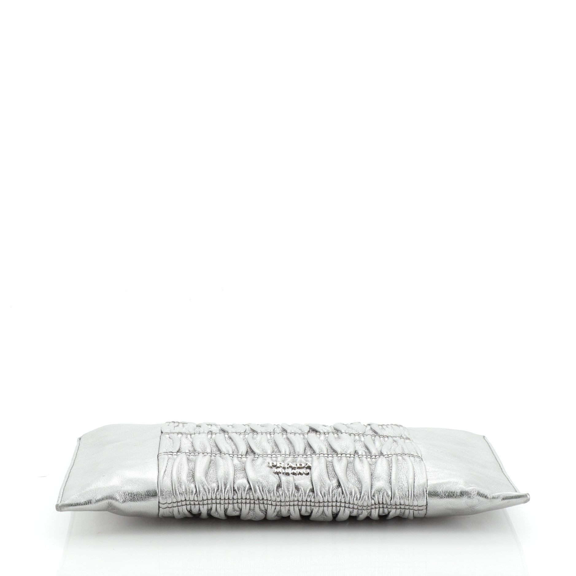 Gaufre Clutch Leather