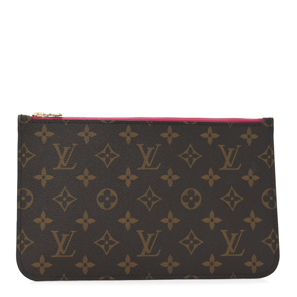 Monogram Neverfull MM GM Pochette Pivoine