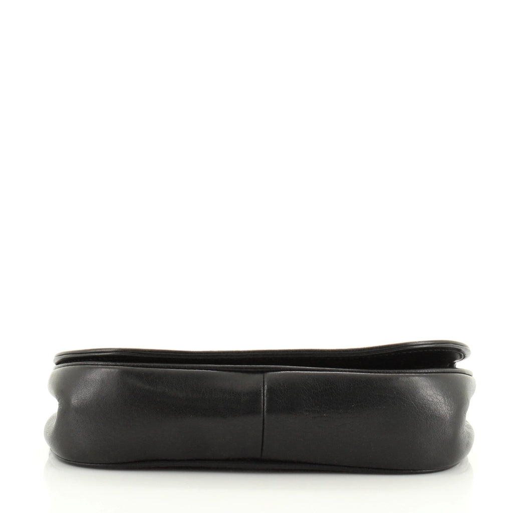 Vintage CC Stitch Flap Bag Leather Mini