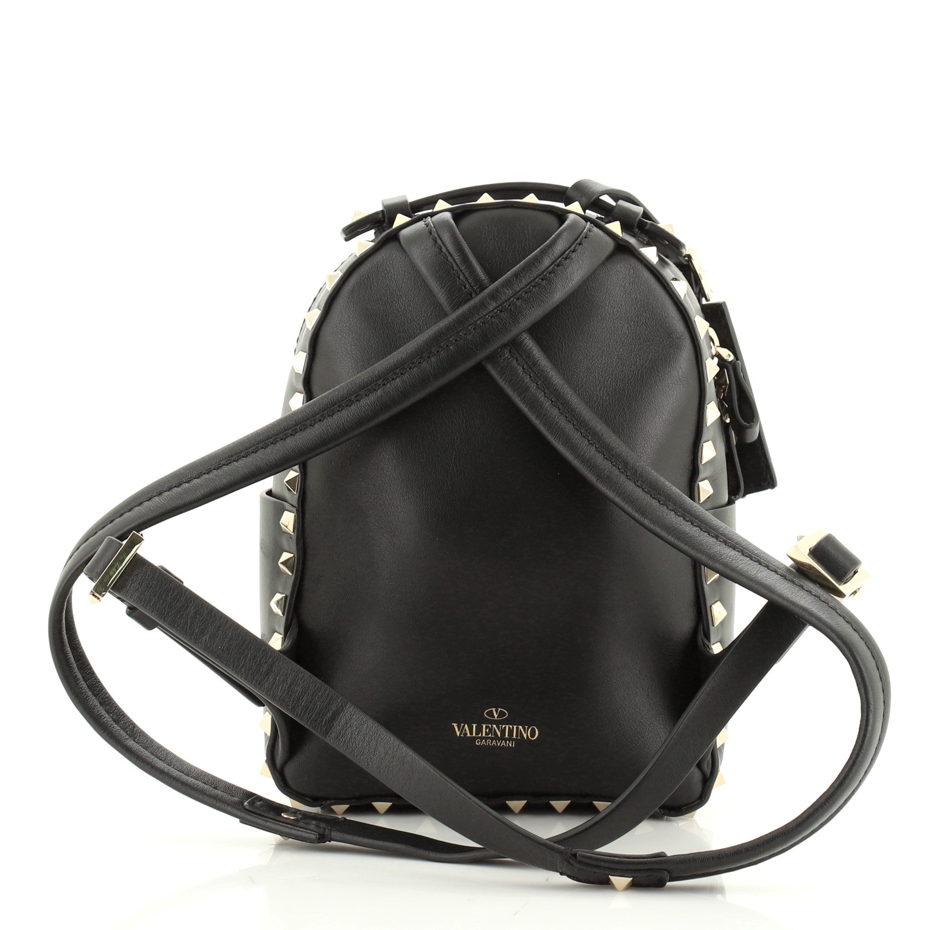 Rockstud Backpack Full Studded Leather Mini