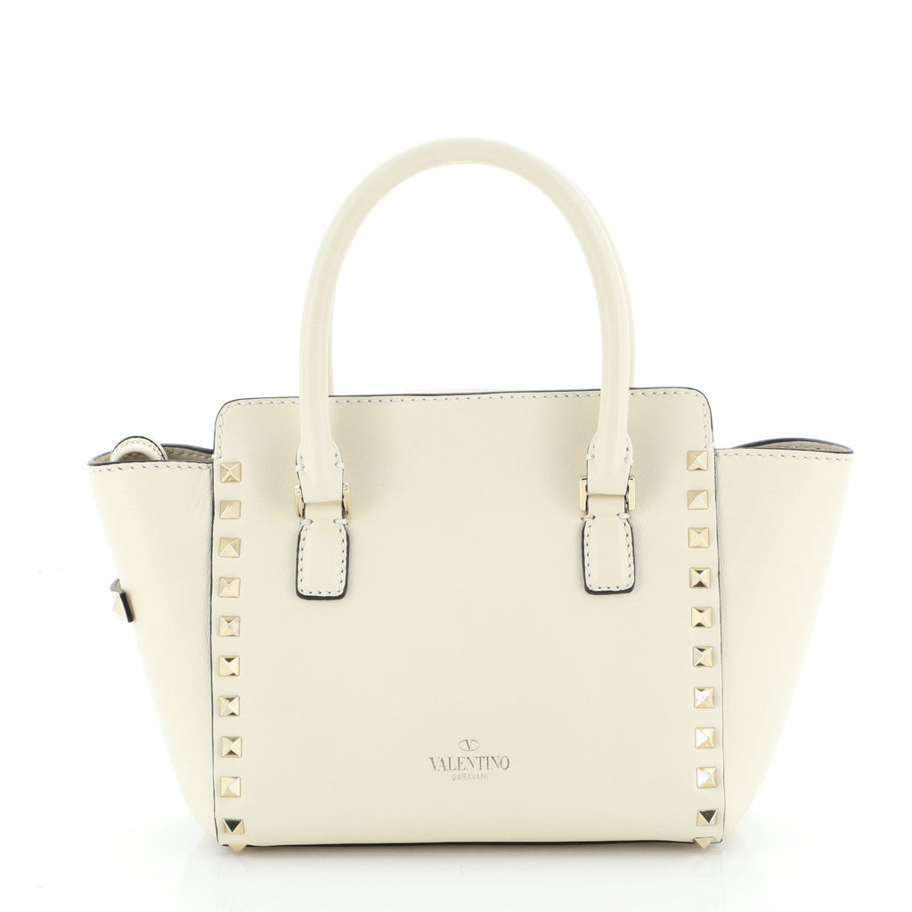 Rockstud Tote Rigid Leather Mini