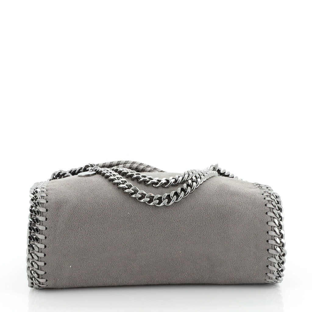 Falabella Fold Over Crossbody Bag Shaggy Deer Mini