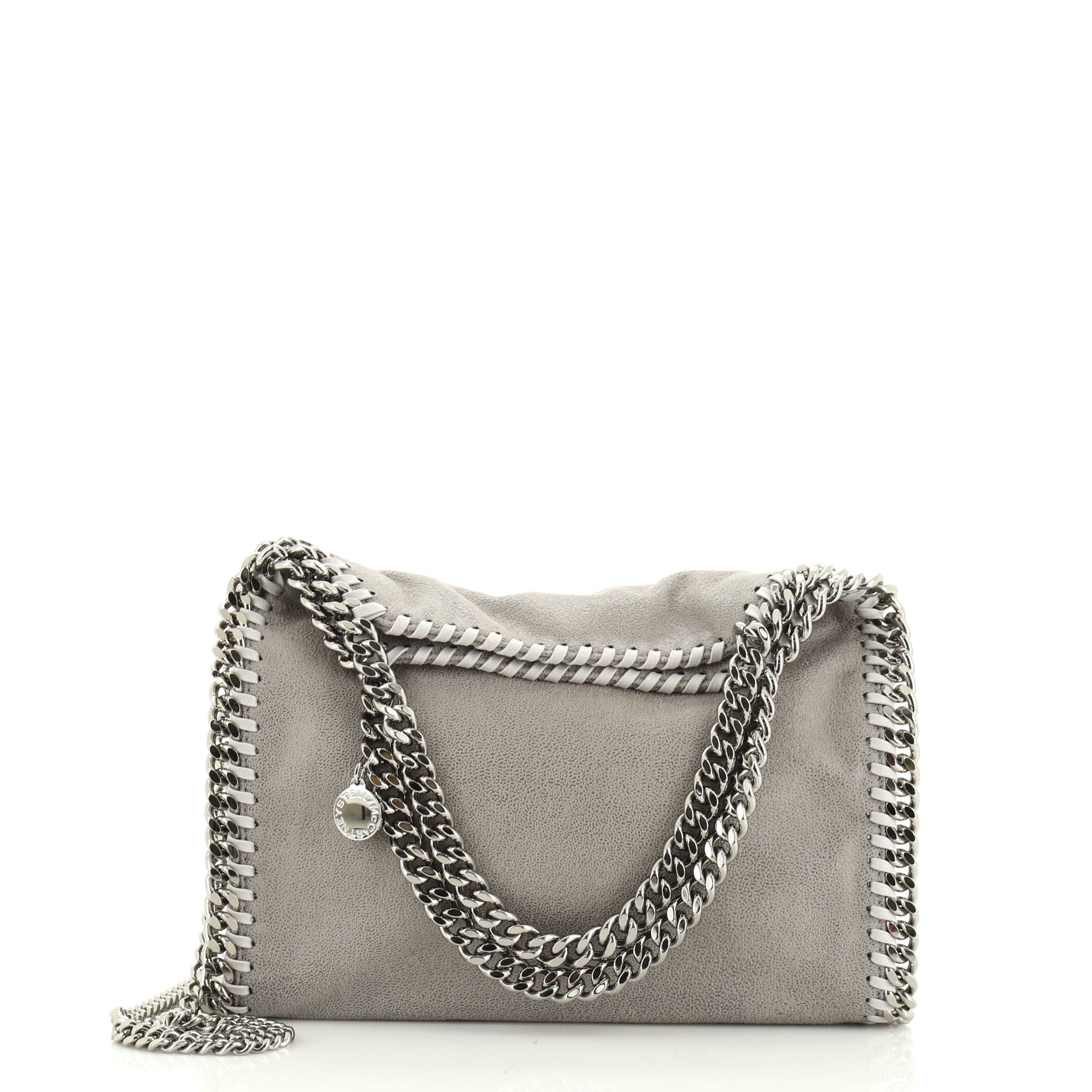 Falabella Fold Over Crossbody Bag Shaggy Deer Mini
